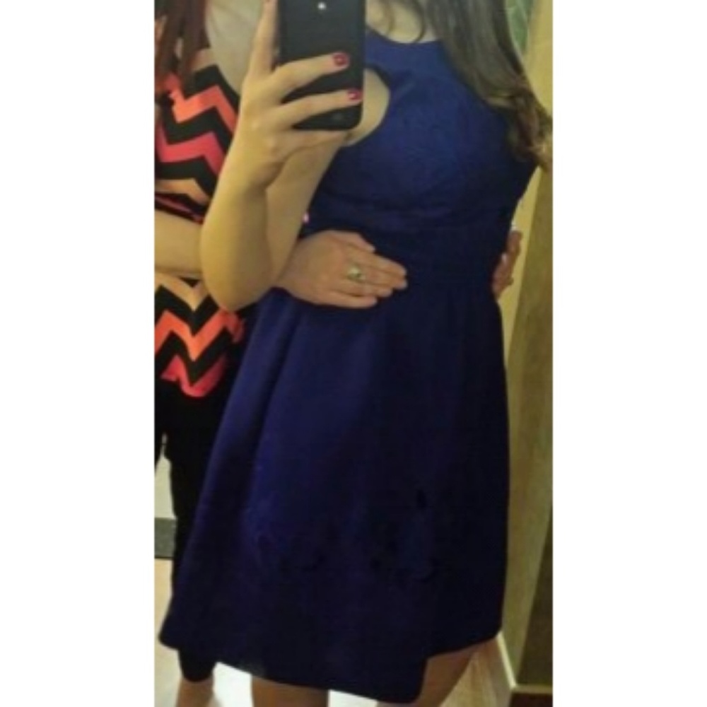 Betsey Johnson blue cocktail dress - Picture 4 of 8